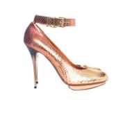 Pre-owned Pumps Saint Laurent Vintage , Yellow , Dames