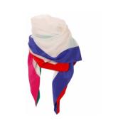 Pre-owned Vintage square scarf with colored edges Yves Saint Laurent V...