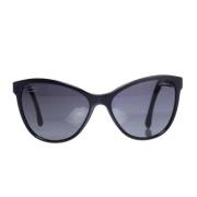 Pre-owned Plastic sunglasses Chanel Vintage , Black , Dames