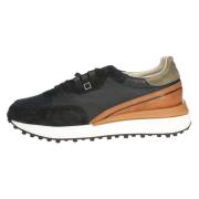 Lage sneakers, Camp.Lampo Zwart-40 D.a.t.e. , Black , Heren