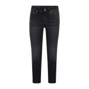 Monroe Skinny Jeans - Enkel Lengte, Skinny Fit Dondup , Black , Dames