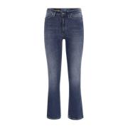 Blauwe Bootcut Jeans met Flared Line Dondup , Blue , Dames