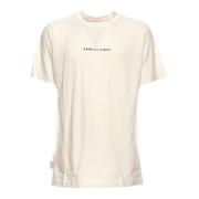 T-Shirts Family First , White , Heren