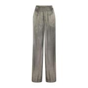 Wide Trousers RED Valentino , Gray , Dames