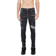 Super Twinky Slim-fit Jeans Dsquared2 , Black , Heren
