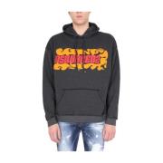 Hoodies Dsquared2 , Black , Heren