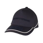 Blauwe Baseballpet Emporio Armani , Blue , Heren