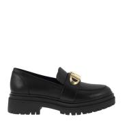 Parker leren loafer Michael Kors , Black , Dames