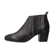 Ankle Boots Geox , Black , Dames