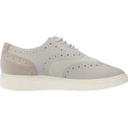 Laced Shoes Geox , Gray , Dames