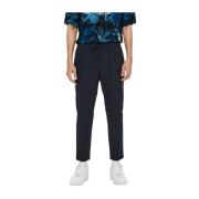 Linus Crop Lin broek Only & Sons , Blue , Heren