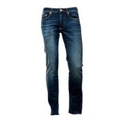 Blauwe Jeans Blauer , Blue , Heren