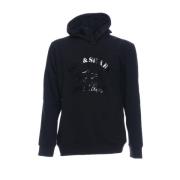 Stijlvolle hoodie voor mannen Paul & Shark , Black , Heren