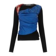 Stijlvolle Tops voor Vrouwen Marine Serre , Multicolor , Dames