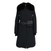 Pre-owned Fabric outerwear Prada Vintage , Black , Dames