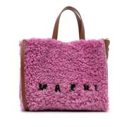 Pre-owned Fur handbags Marni Pre-owned , Pink , Dames