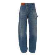 Twisted Workwear Jeans JW Anderson , Blue , Heren