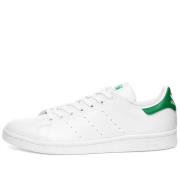 Stan Smith Wit Groen Sneakers Adidas , White , Heren