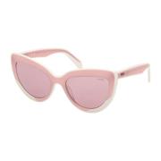 Elegante Roze Cat-Eye Zonnebril Emilio Pucci , Pink , Dames