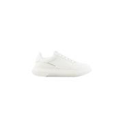 Sneakers van mesh en suède Emporio Armani , White , Unisex