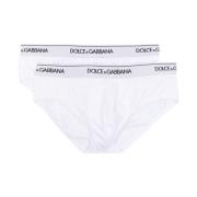 Witte ondergoed met 3,5 cm hak Dolce & Gabbana , White , Heren