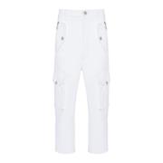 Katoenen cargobroek Balmain , White , Heren