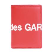 Portemonnee met logo-print Comme des Garçons , Red , Unisex