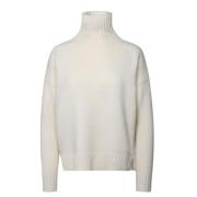 Gianna Hoge Hals Trui Max Mara , White , Dames