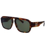 Dg4403 Gepolariseerde zonnebril in Red Havana Dolce & Gabbana , Brown ...
