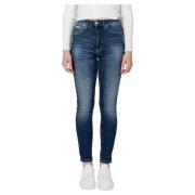 Skinny Jeans Calvin Klein Jeans , Blue , Dames
