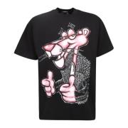 T-Shirts Domrebel , Black , Heren