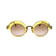 Sunglasses Anne & Valentin , Yellow , Dames