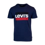 T-shirt Levi's , Blue , Heren