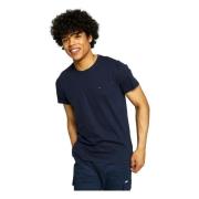 Heren T-shirt Dm0Dm Model Tommy Jeans , Blue , Heren