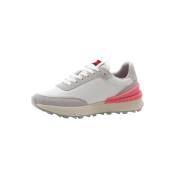 Kleurrijke Tech Runner Sneakers Tommy Hilfiger , White , Dames