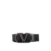 VLogo Signature Riem Valentino , Black , Dames