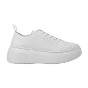 Witte Veterschoenen voor Dames Armani Exchange , White , Dames