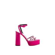 Arhama Suède Sandalen Giuseppe Zanotti , Pink , Dames