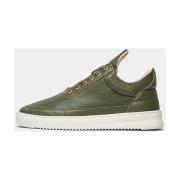 Groene Lage Top Sneakers Filling Pieces , Green , Heren