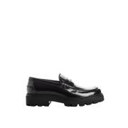 Tijdloze Leren Mocassins Tod's , Black , Heren