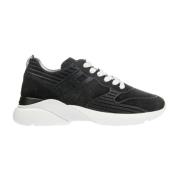 Active One Suède Sneakers Hogan , Black , Dames