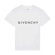 Wit Slim Fit T-Shirt Givenchy , White , Heren