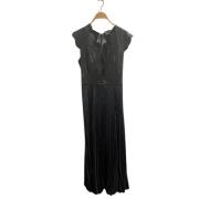 Pre-owned Leather dresses Fendi Vintage , Black , Dames