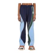 Kleur Blok Track Pants Ahluwalia , Blue , Dames