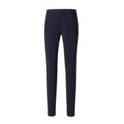 Navy Blauwe Broek van Katoenmix PT Torino , Blue , Heren