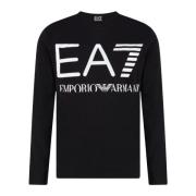 Long Knitwear Emporio Armani EA7 , Black , Heren