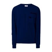 Round-neck Knitwear Dondup , Blue , Heren