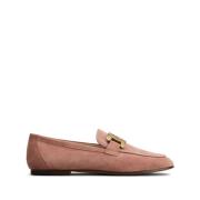 Suede Moccasin Kate Tod's , Pink , Dames