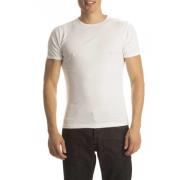 Benzine T-shirt Basic Round Neck (4Pack) Petrol , White , Heren