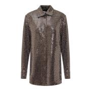 Uppai Shirt - Stijlvol en Trendy Nineminutes , Brown , Dames